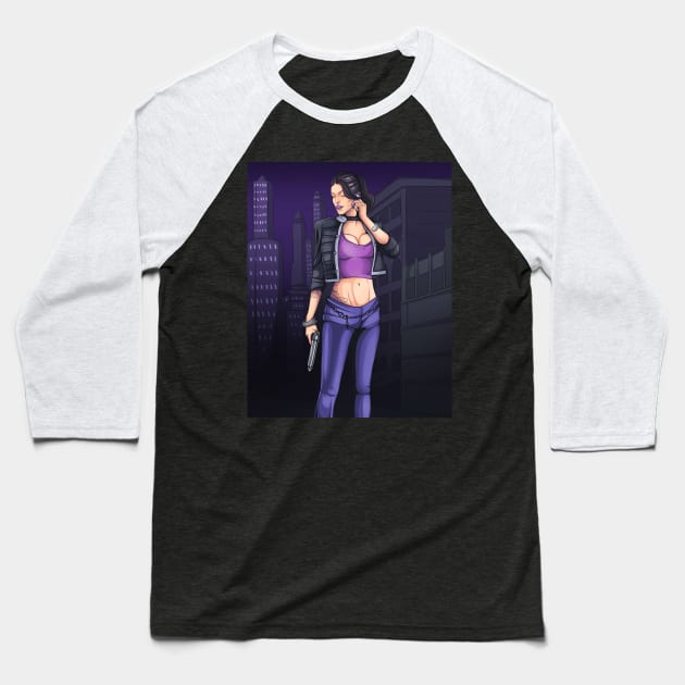 Saints Row / art game / old game Baseball T-Shirt by DenielHast